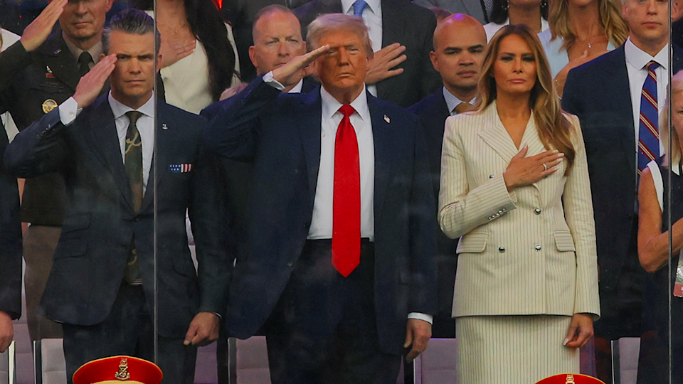 The Day After Trump’s Military Parade, The Streets Looked Normal—But Were They? 2 A day after Trump’s military parade, a quiet return to normalcy