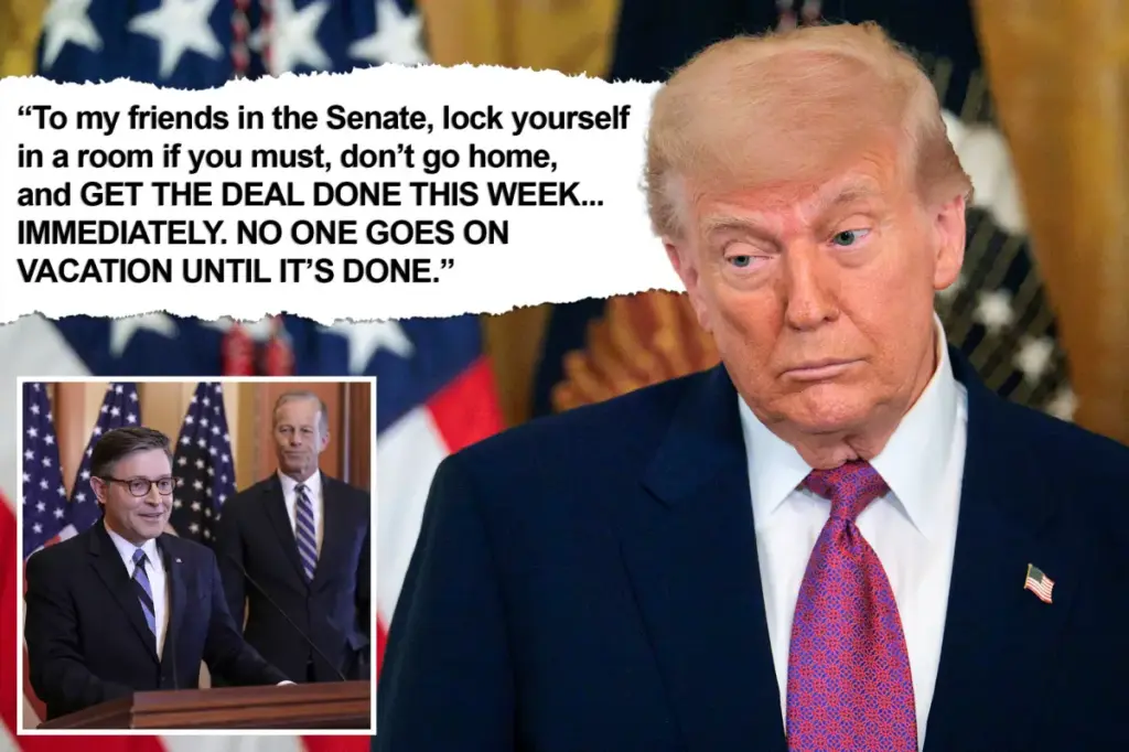 Trump Blasts GOP Over 'Vacation': What He Said Will Shake Up Washington 2 Donald Trump warns Republicans about their "vacation"