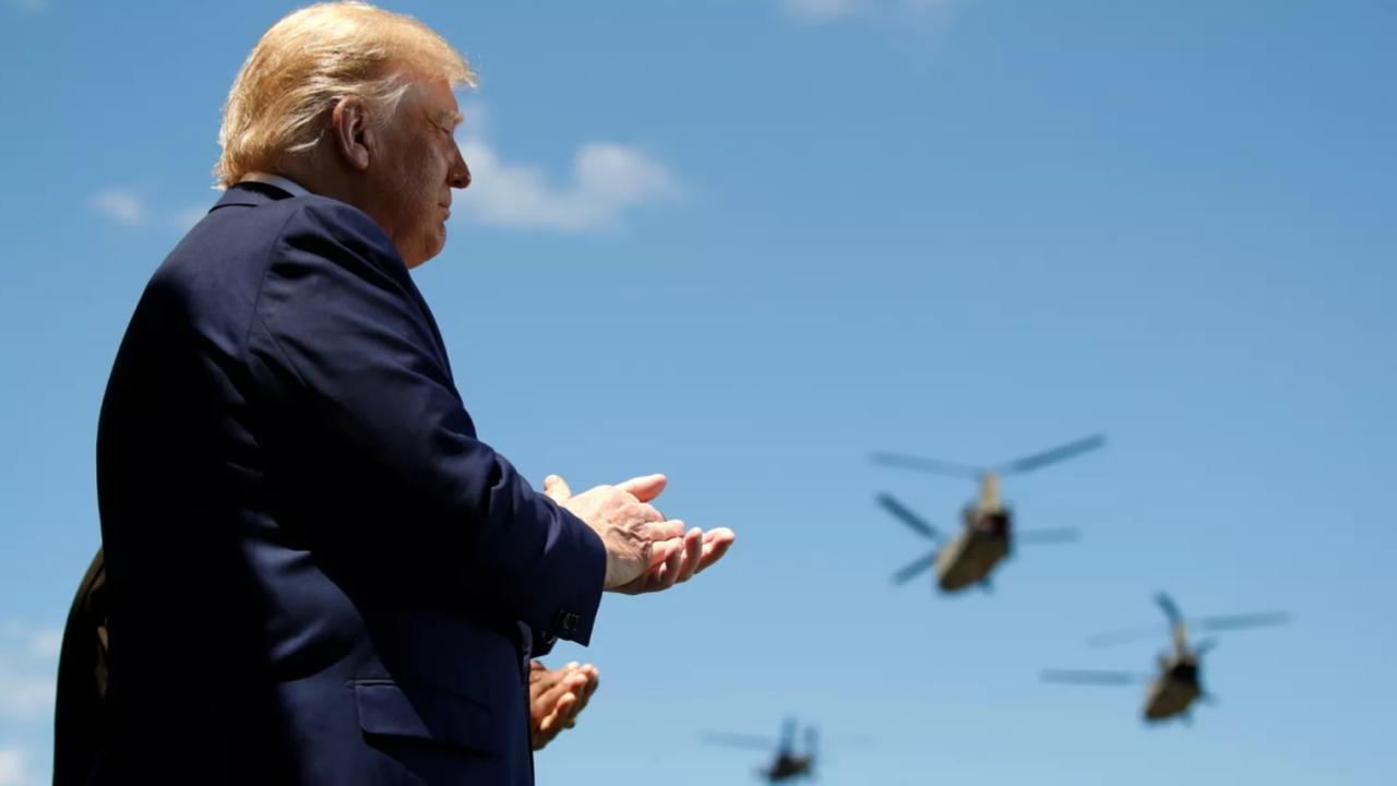 Donald Trump’s 79th Birthday Celebration: Tanks, Helicopters & Flaming Patriotic Parade