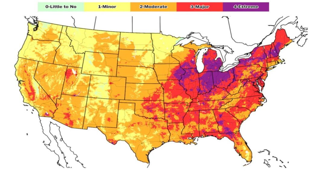 East Coast Melts: Hottest Day in a Decade Hits — When Will It Finally End? 1 East Coast Melts: Hottest Day in a Decade Hits — When Will It Finally End?