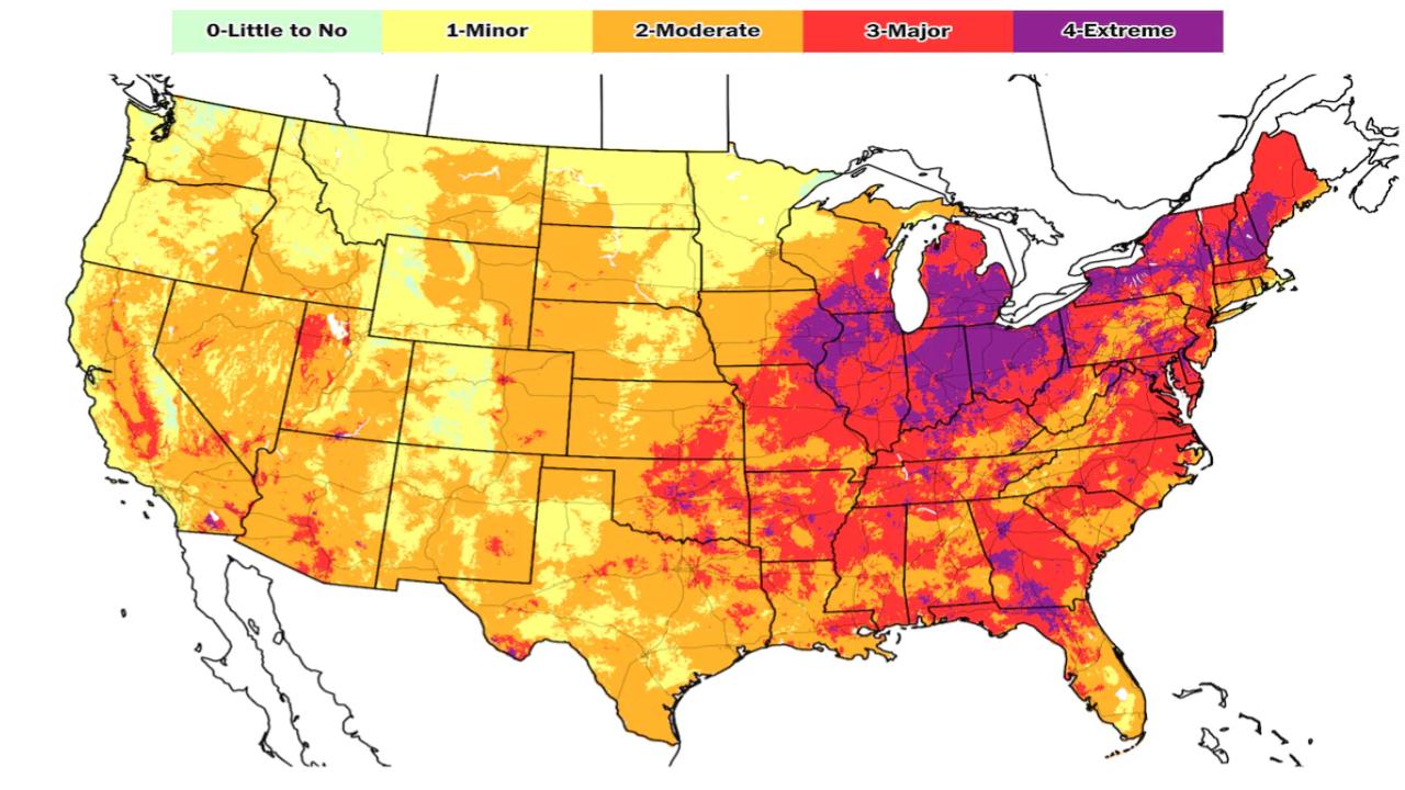 East Coast Melts: Hottest Day in a Decade Hits — When Will It Finally End?
