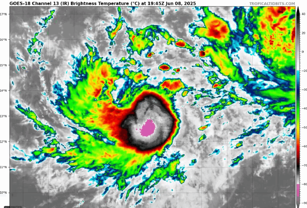 Tropical Storm Cosme forms in the Pacific