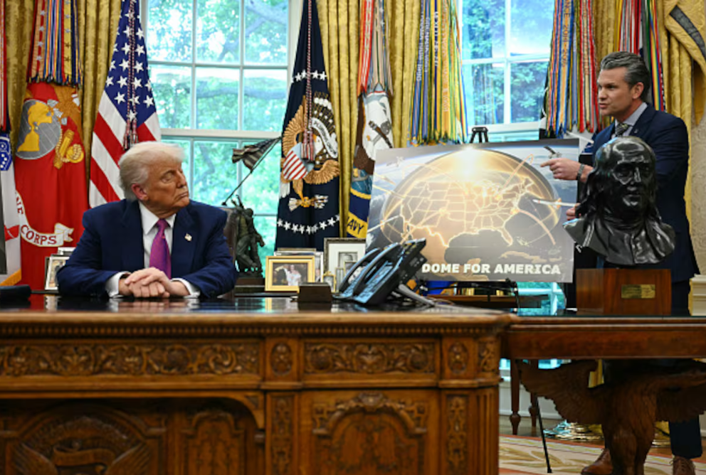 Golden Dome Drama: Trump Triples Down with New Price Tag and Statehood Ultimatum 2 Trump Reveals New Price Tag for Canada To Join 'Golden Dome' Defense System