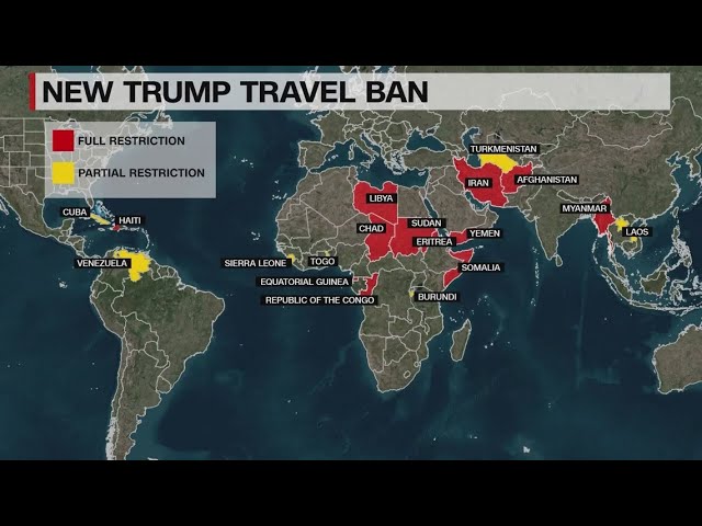 Trump’s Shocking New Travel Ban Expansion: 36 Countries Could Be Hit Next 2 Trump administration considers adding 36 countries to travel ban list