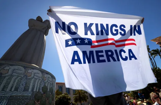 Trump Fires Back at ‘No Kings’ Chants During Military Parade—Here’s What He Really Thinks! 2 Trump on ‘No Kings’ protests during military parade