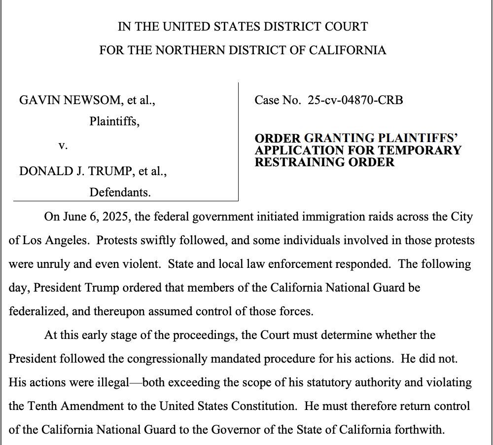 BREAKING: Appeals Court Halts Trump’s National Guard Order—What This Means for CA Security! 2 What This Means for CA Security