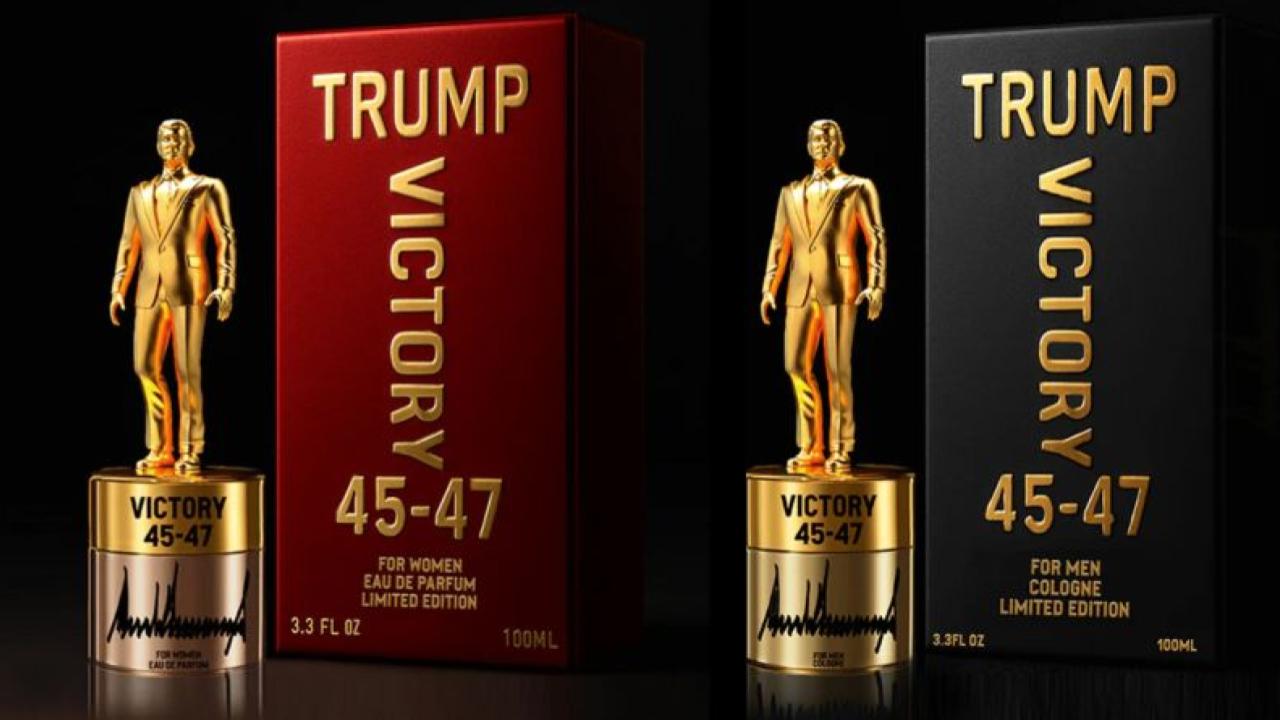 Trump's Gold Statue Fragrance Is Selling Out Fast: Here's What's Behind the Buzz