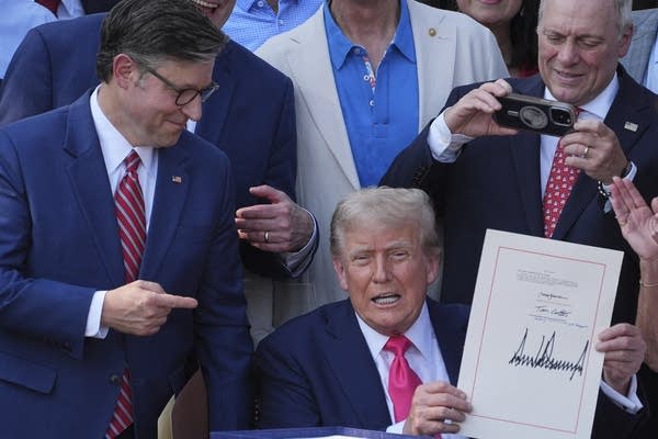 When would Trumps tax and spending bill go into effect